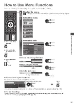 Preview for 37 page of Panasonic TX-P42GT50E Operating Instructions Manual