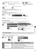 Preview for 79 page of Panasonic TX-P42GT50E Operating Instructions Manual