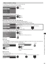 Preview for 85 page of Panasonic TX-P42GT50E Operating Instructions Manual