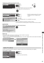 Preview for 87 page of Panasonic TX-P42GT50E Operating Instructions Manual