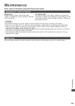 Preview for 115 page of Panasonic TX-P42GT50E Operating Instructions Manual