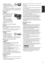 Preview for 5 page of Panasonic TX-P42GT60E Operating Instructions Manual