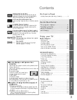 Preview for 3 page of Panasonic TX-P42S20B Operating Instructions Manual