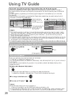 Preview for 20 page of Panasonic TX-P42S20B Operating Instructions Manual