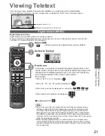 Preview for 21 page of Panasonic TX-P42S20B Operating Instructions Manual