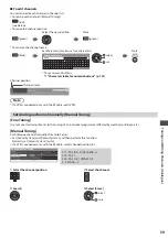 Preview for 59 page of Panasonic TX-P42VT30E Operating Instructions Manual