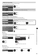 Preview for 95 page of Panasonic TX-P42VT30E Operating Instructions Manual