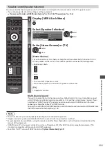 Preview for 111 page of Panasonic TX-P42VT30E Operating Instructions Manual