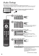 Preview for 12 page of Panasonic TX-P50VT20EA Operating Instructions Manual