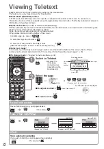 Preview for 22 page of Panasonic TX-P50VT20EA Operating Instructions Manual