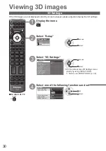 Preview for 30 page of Panasonic TX-P50VT20EA Operating Instructions Manual