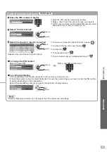 Preview for 53 page of Panasonic TX-P50VT20EA Operating Instructions Manual