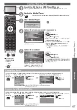 Preview for 67 page of Panasonic TX-P50VT20EA Operating Instructions Manual