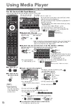 Preview for 70 page of Panasonic TX-P50VT20EA Operating Instructions Manual