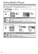 Preview for 72 page of Panasonic TX-P50VT20EA Operating Instructions Manual