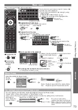 Preview for 73 page of Panasonic TX-P50VT20EA Operating Instructions Manual