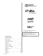 Preview for 2 page of Panasonic TX42AS520Y Operating Instructions Manual