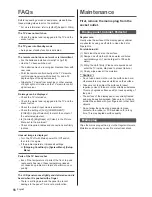 Preview for 16 page of Panasonic TX42AS520Y Operating Instructions Manual