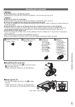 Preview for 5 page of Panasonic TXL32S20ES Operating Instructions Manual