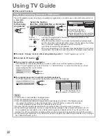 Preview for 22 page of Panasonic TXP42VT20B Operating Instructions Manual