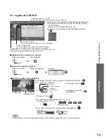 Preview for 79 page of Panasonic TXP42VT20B Operating Instructions Manual