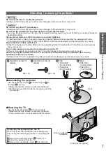 Preview for 7 page of Panasonic TXP50V20L Operating Instructions Manual