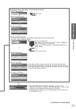 Preview for 13 page of Panasonic TXP50V20L Operating Instructions Manual