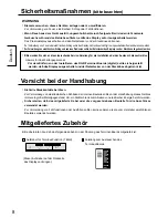 Preview for 8 page of Panasonic TY-37TM5G Operating Instructions Manual