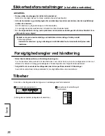 Preview for 20 page of Panasonic TY-37TM5G Operating Instructions Manual