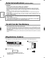 Preview for 8 page of Panasonic TY-42TM6P Operating Instructions Manual