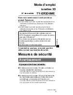 Preview for 49 page of Panasonic TY-ER3D6ME Operating Instructions Manual