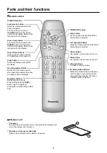 Preview for 8 page of Panasonic TY-FB10WPE Operating Instructions Manual