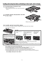 Preview for 9 page of Panasonic TY-FB10WPE Operating Instructions Manual