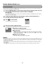 Preview for 26 page of Panasonic TY-FB10WPE Operating Instructions Manual