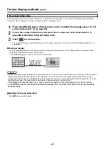 Preview for 29 page of Panasonic TY-FB10WPE Operating Instructions Manual