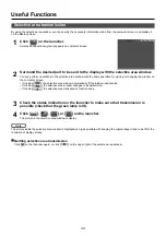 Preview for 34 page of Panasonic TY-FB10WPE Operating Instructions Manual