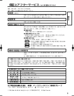 Preview for 5 page of Panasonic TY-FB7SD Operating Instructions Manual