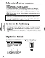 Preview for 8 page of Panasonic TY-FB7SD Operating Instructions Manual