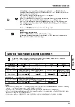 Preview for 19 page of Panasonic TY-FB8TA Operating Instructions Manual