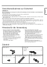 Preview for 5 page of Panasonic TY-SP65P10WK Installation Instructions Manual