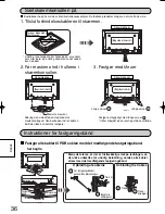 Preview for 36 page of Panasonic TY-ST08S Installation Instructions Manual