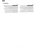 Preview for 2 page of Panasonic TY-ST103PF9 Service Manual