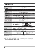 Preview for 30 page of Panasonic TY-TP42P6S Operating Instructions Manual