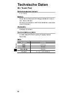 Preview for 66 page of Panasonic TYTP10E Operating Instructions Manual