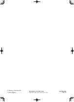 Preview for 36 page of Panasonic U-8LE1H7E Series Operating Instructions Manual