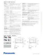 Preview for 4 page of Panasonic UB-5338C Brochure & Specs