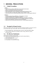 Preview for 3 page of Panasonic UB-T580 Service Manual