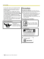 Preview for 12 page of Panasonic UB-T761 Operating Instructions Manual