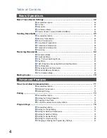 Preview for 4 page of Panasonic UF-780/790 Operating Instructions Manual