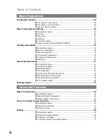 Preview for 4 page of Panasonic UF-890/990 Operating Instructions Manual